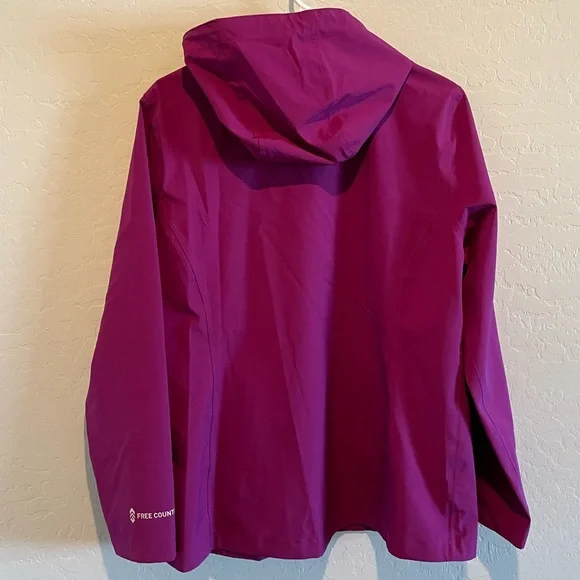 Free Country rain jacket with hood size large - Picture 2 of 3